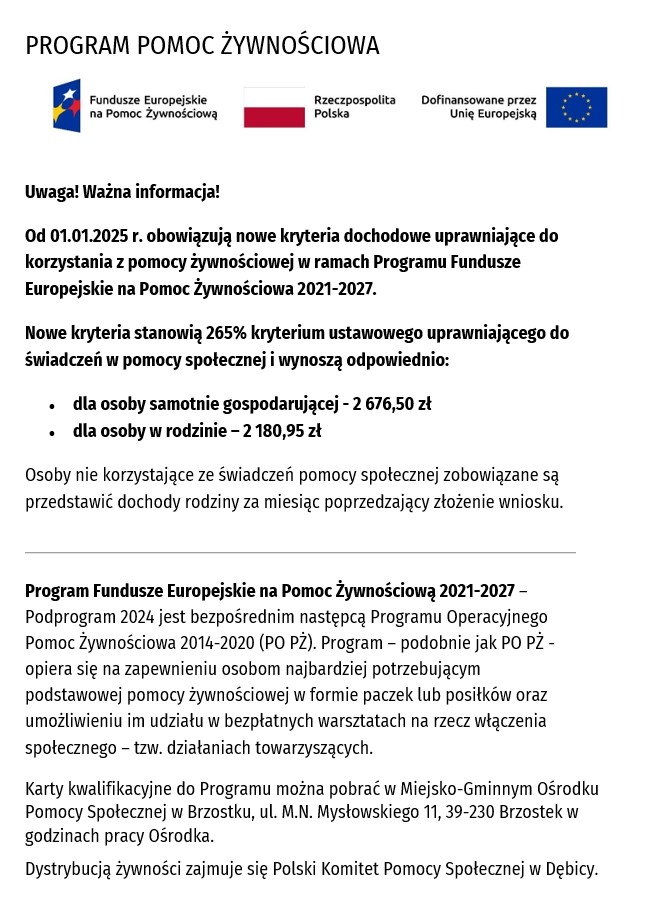 program ywno